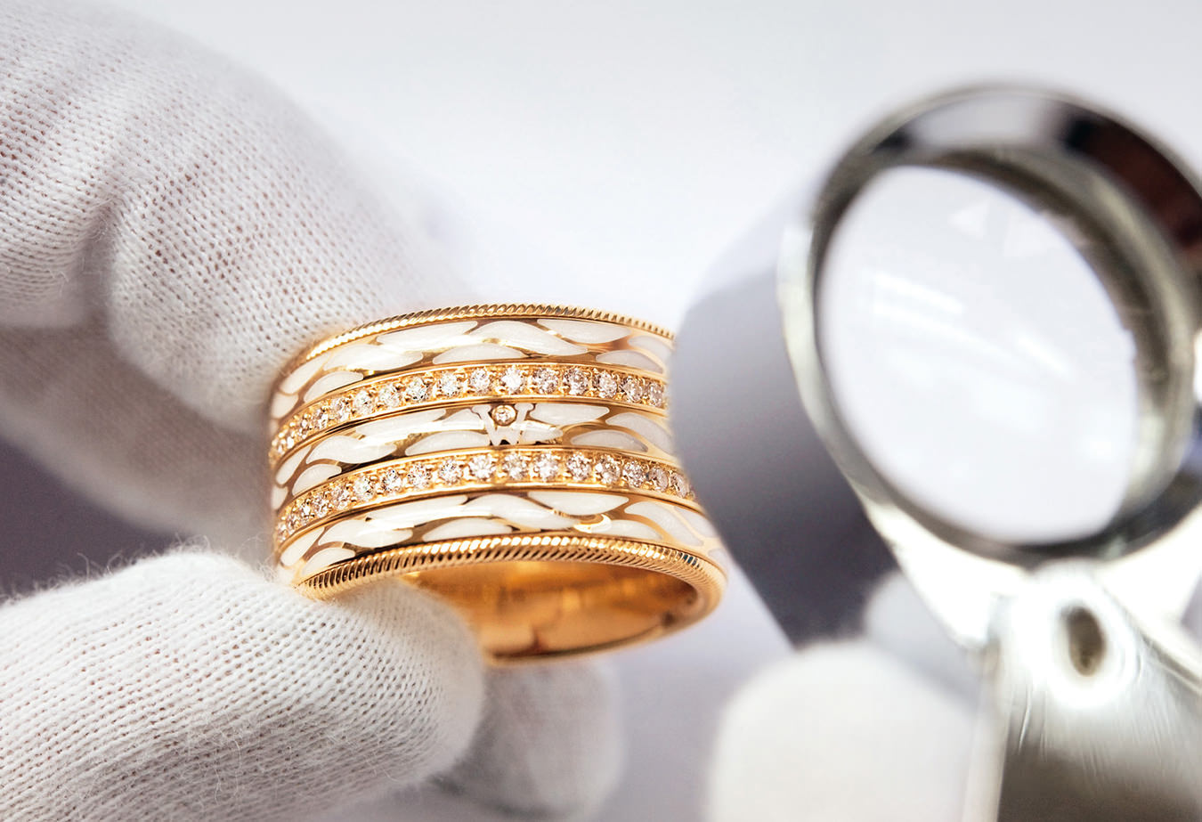 Seal your love with one of four new wedding bands from Louis Vuitton