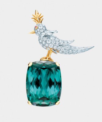 NUVO Magazine: Jean Schlumberger's Bird on a Rock Brooch by Tiffany & Co.