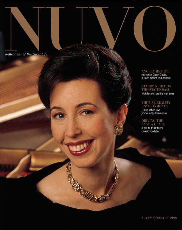 NUVO Magazine Winter 1998 Cover featuring Angela Hewitt