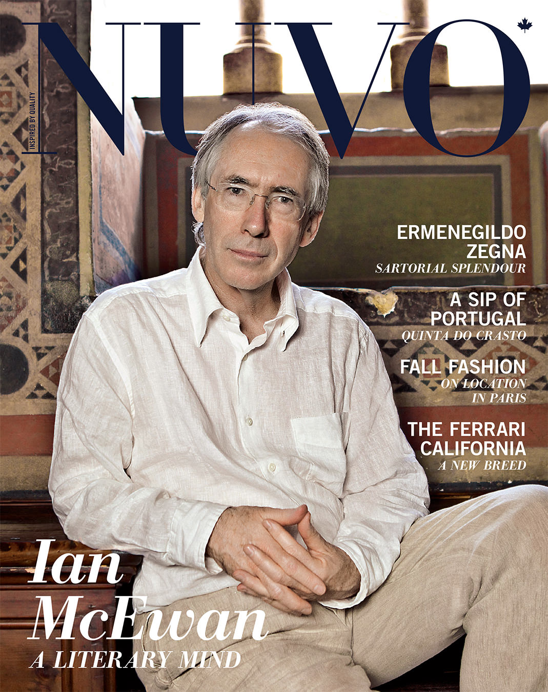 NUVO Magazine Autumn 2009 Cover featuring Ian McEwan
