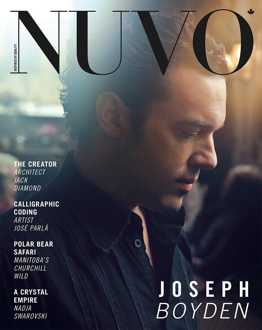 NUVO Magazine Spring 2011 Cover featuring Joseph Boyden