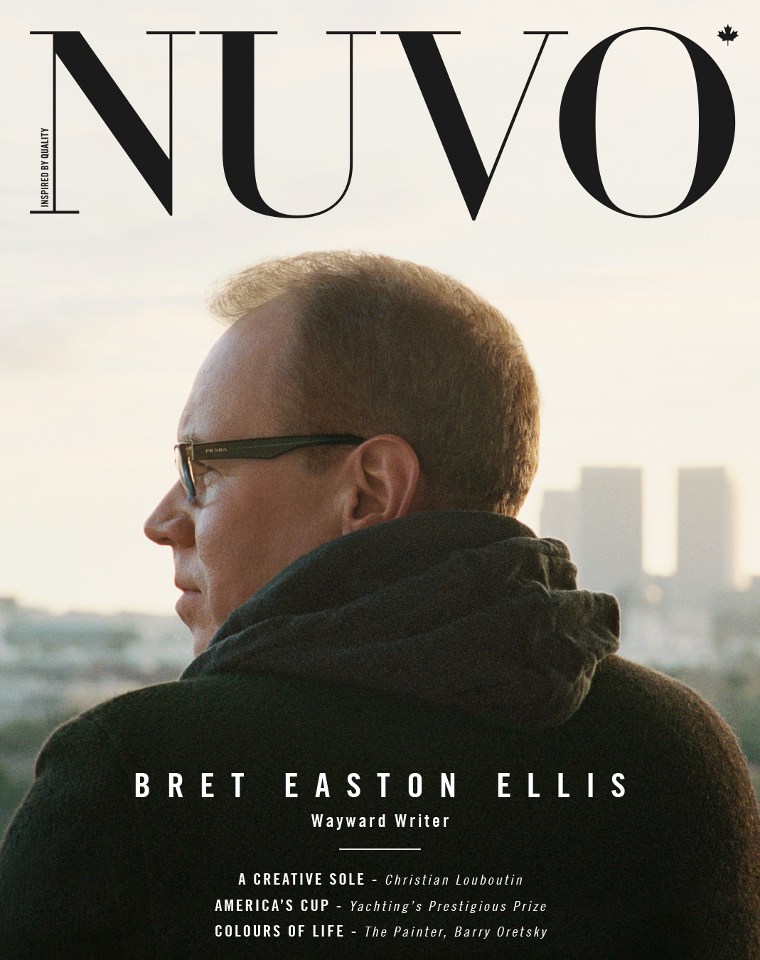 NUVO Magazine Summer 2013 Cover featuring Bret Easton Ellis