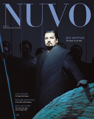 NUVO Magazine Autumn 2000 Cover featuring Ben Heppner
