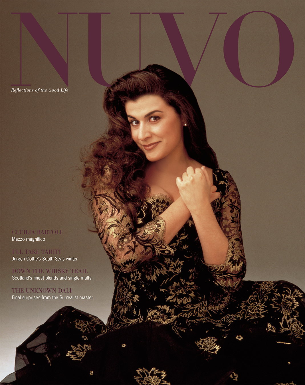 NUVO Magazine Winter 2000 Cover featuring Cecilia Bartoli
