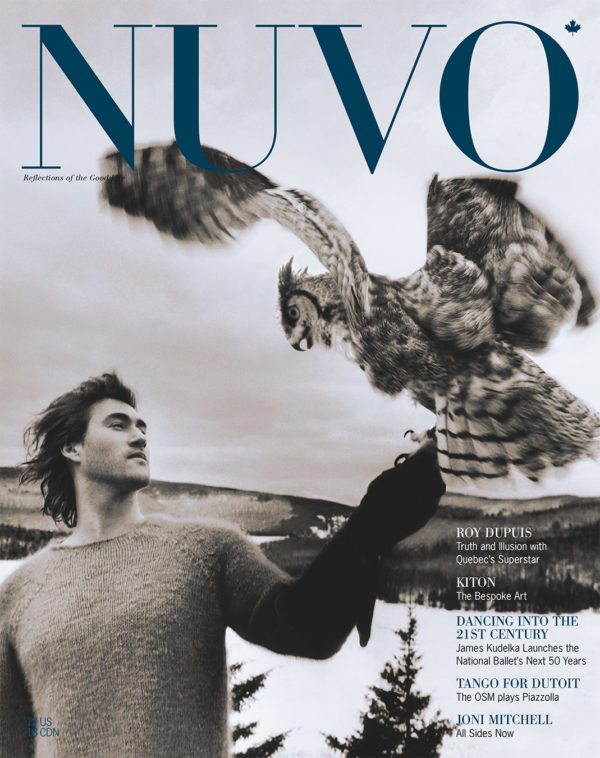 NUVO Magazine Autumn 2001 Cover featuring Roy Dupuis