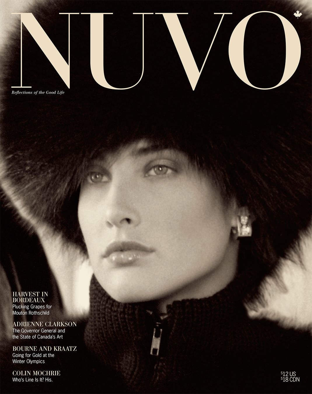 NUVO Magazine Winter 2001 Cover