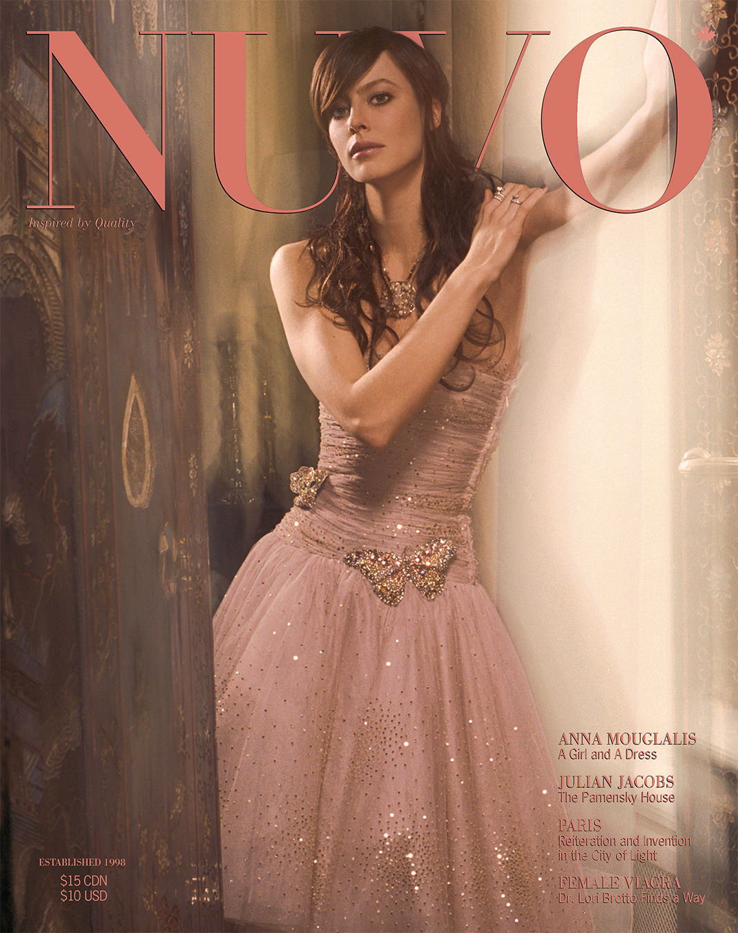 NUVO Magazine Summer 2003 Cover featuring Anna Mouglalis