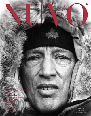 NUVO Magazine Winter 2003 Cover featuring Pierre Elliott Trudeau