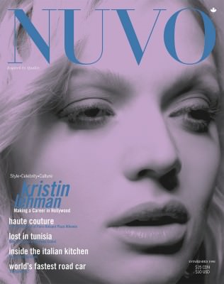 NUVO Magazine Summer 2004 Cover featuring Kristin Lehman