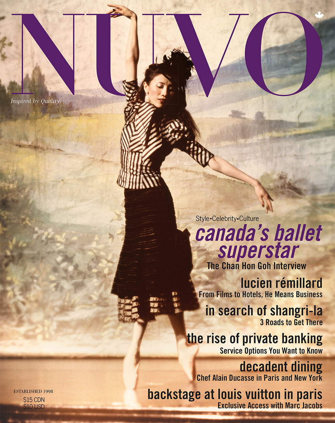 NUVO Magazine Autumn 2004 Cover featuring Chan Hon Goh