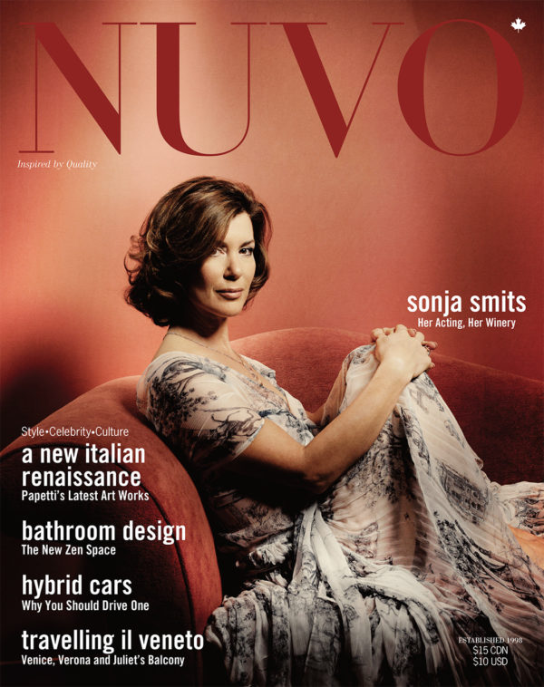 NUVO Magazine Spring 2005 Cover featuring Sonja Smits