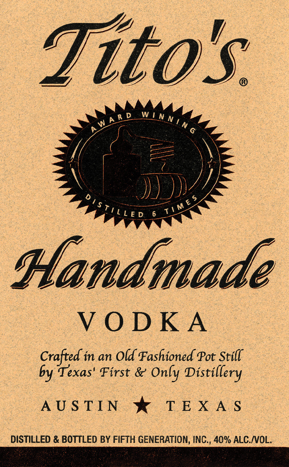 NUVO Magazine: Tito's Handmade Vodka