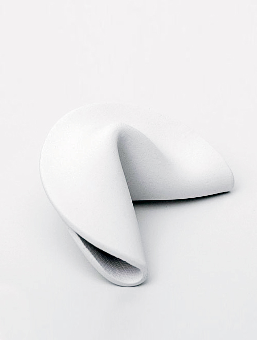 NUVO Magazine: Porcelain Fortune Cookies