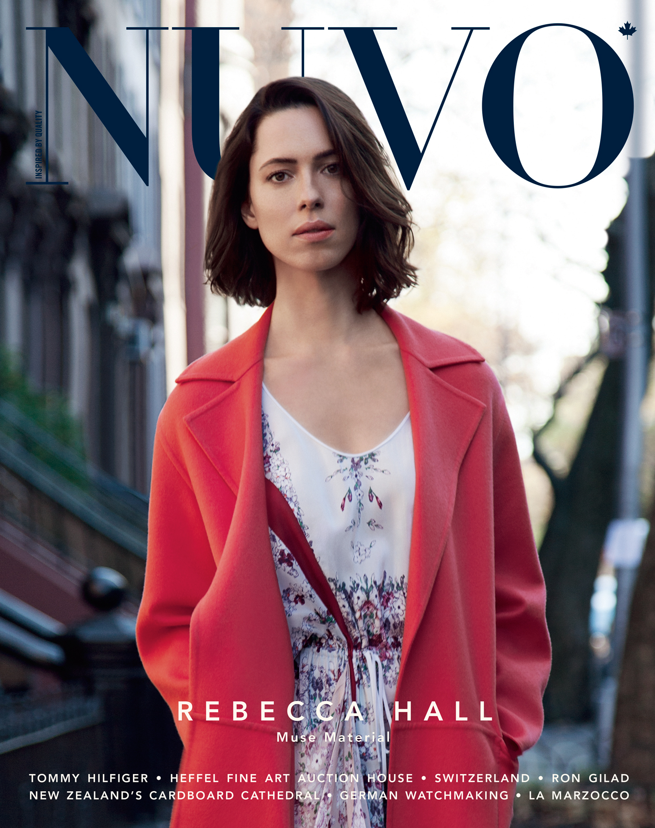 NUVO Magazine Spring 2014 Featuring Rebecca Hall