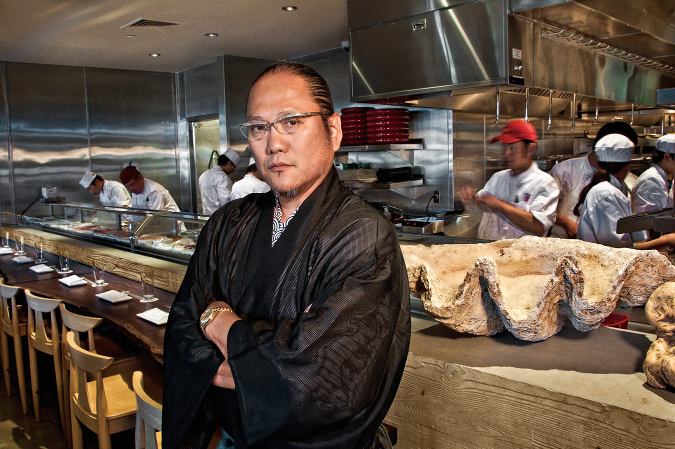 How To Make Sushi with Iron Chef Morimoto 