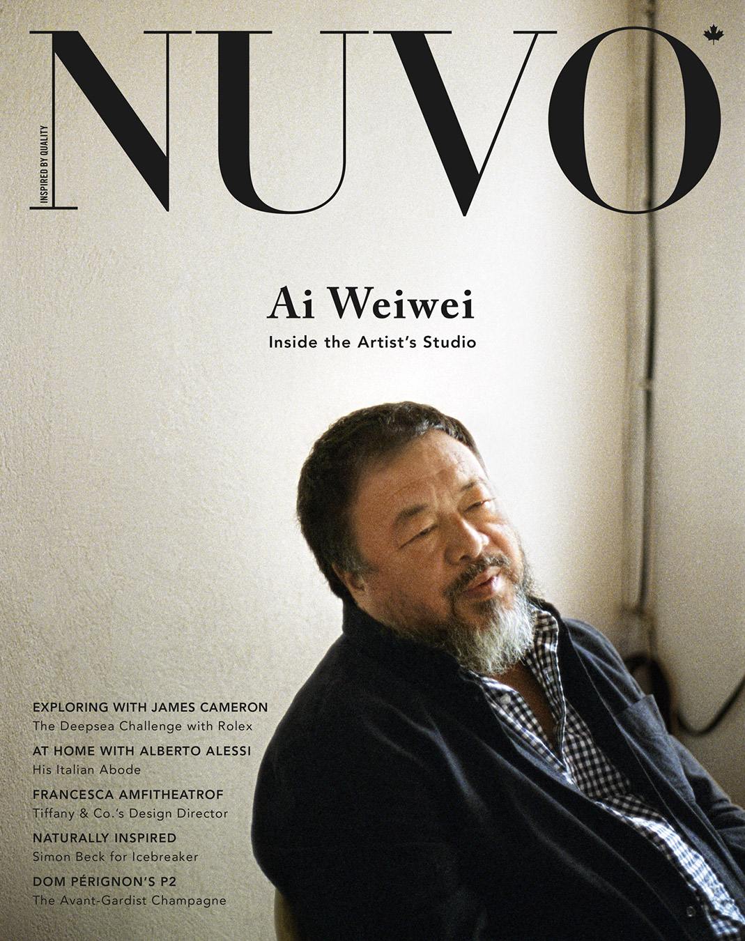 NUVO Winter 2014 Cover featuring Ai Weiwei