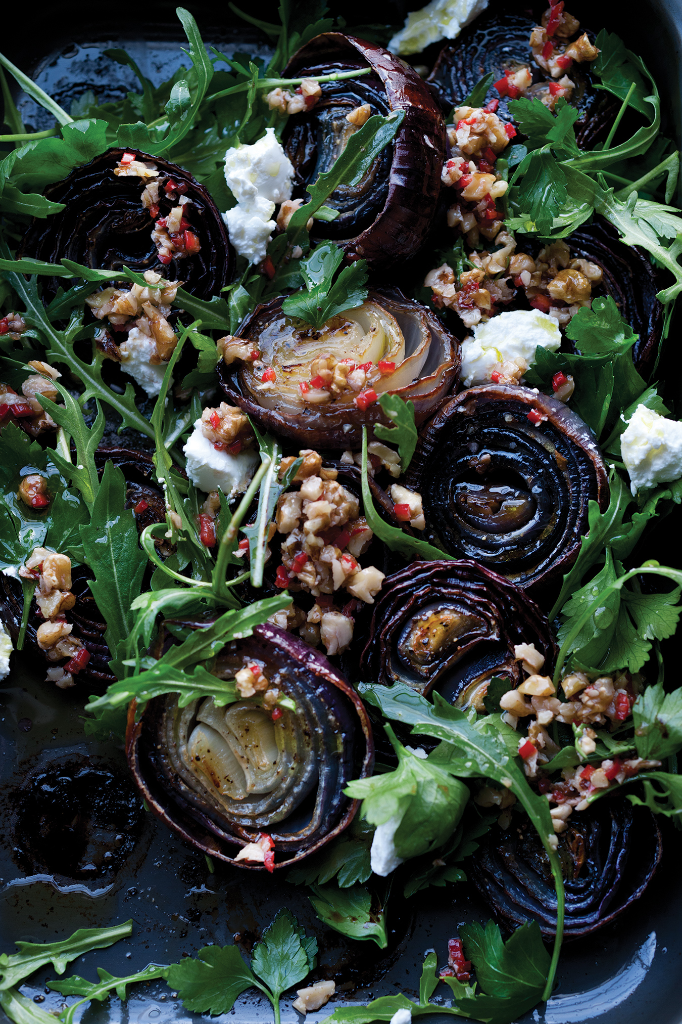 NUVO Daily Edit: Onions With Walnut Salsa Recipe