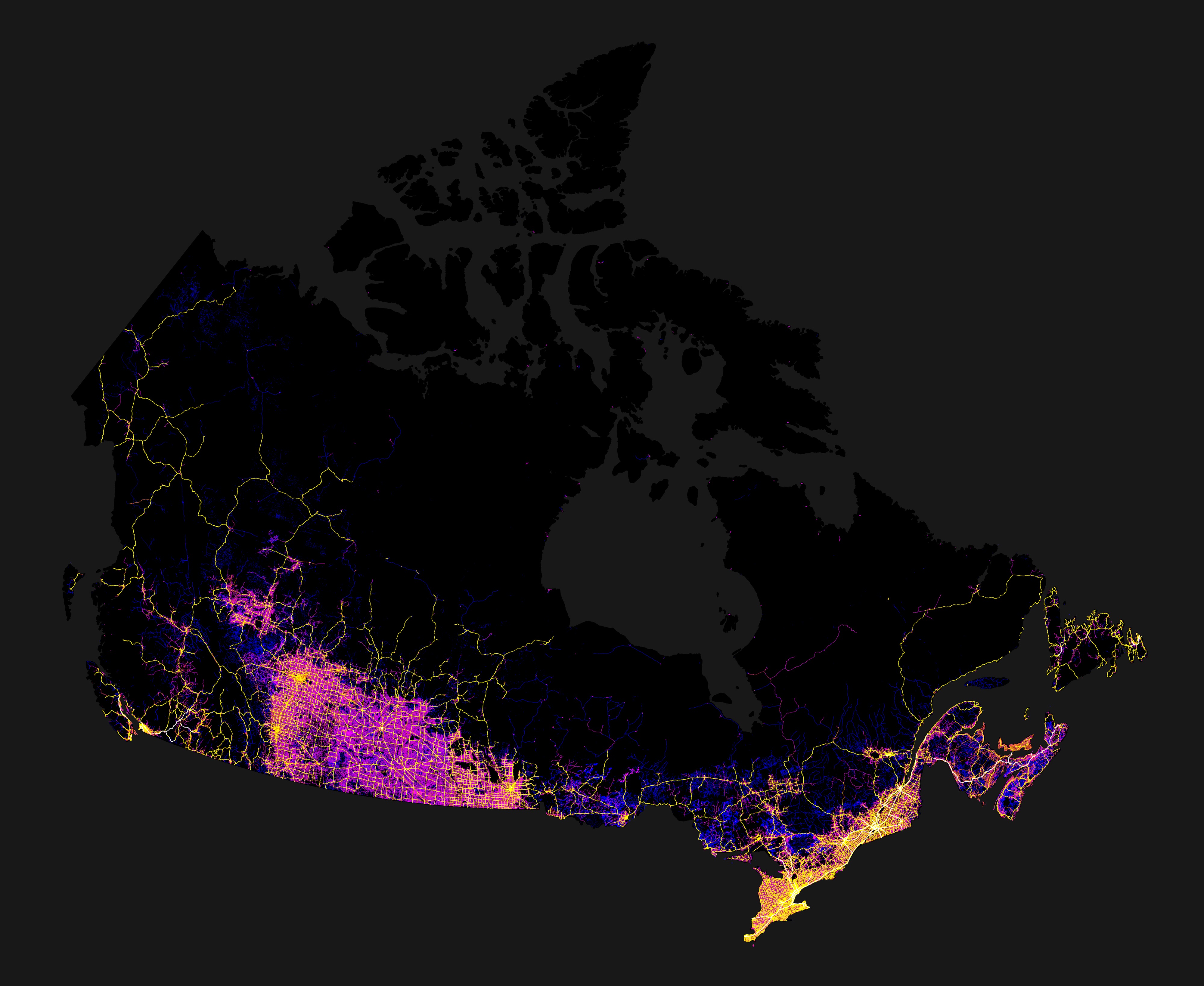 Urbanization In Canada Page 2 SkyscraperPage Forum   Canada Roads Plasma Highres 2 