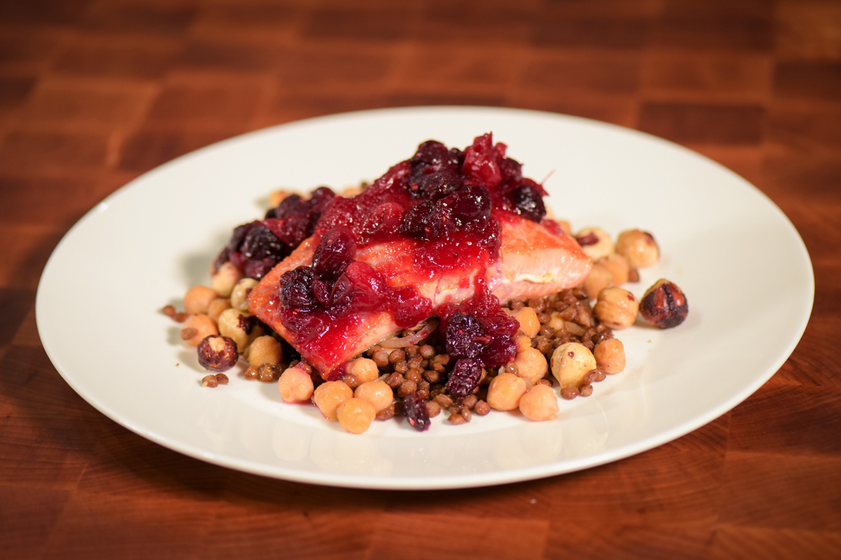 cranberry salmon