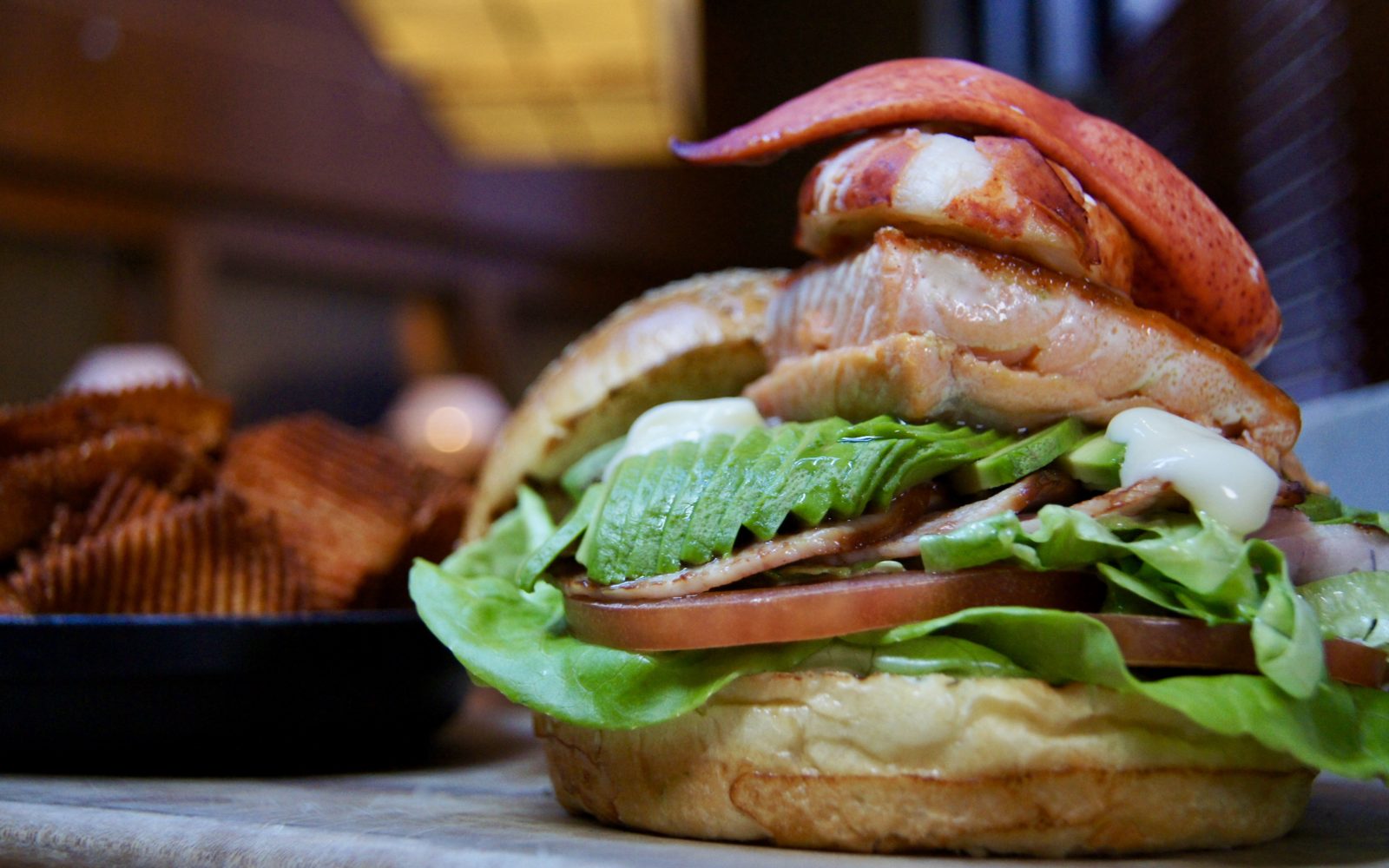 Video: Yew Restaurant's Super Seafood Burger