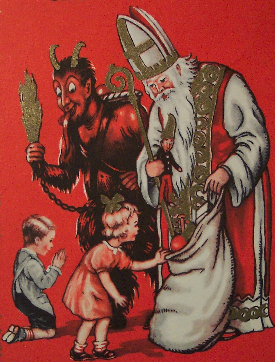 krampus und nikolaus