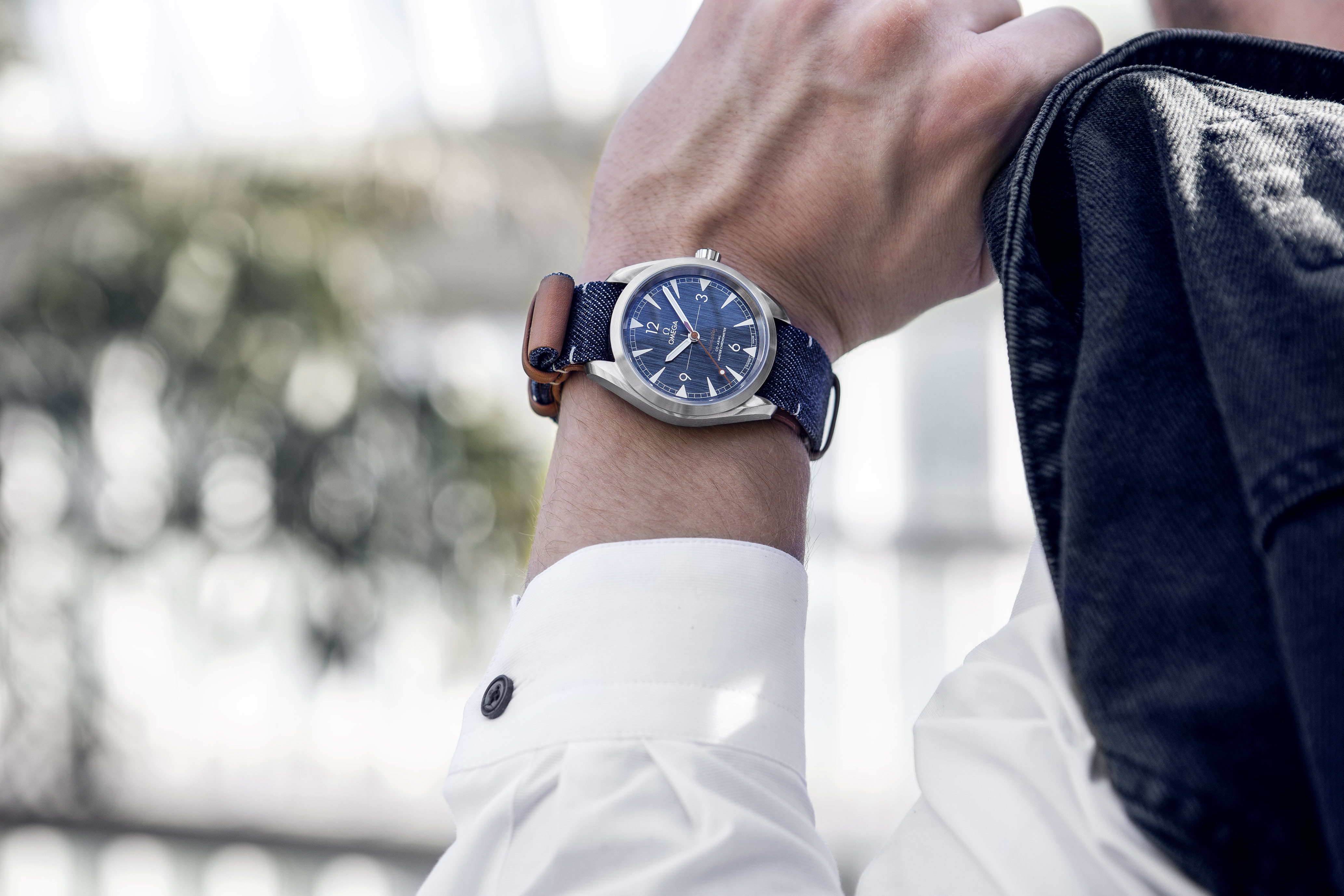 A Denim Inspired Omega Railmaster NUVO