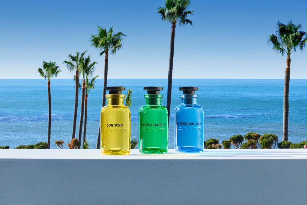 Louis Vuitton - Pop colors and sunny scents. #LouisVuitton's Cologne  Perfume Collection is an ode to the open landscapes of California. Explore  the fragrances and the collaboration with artist Alex Israel at