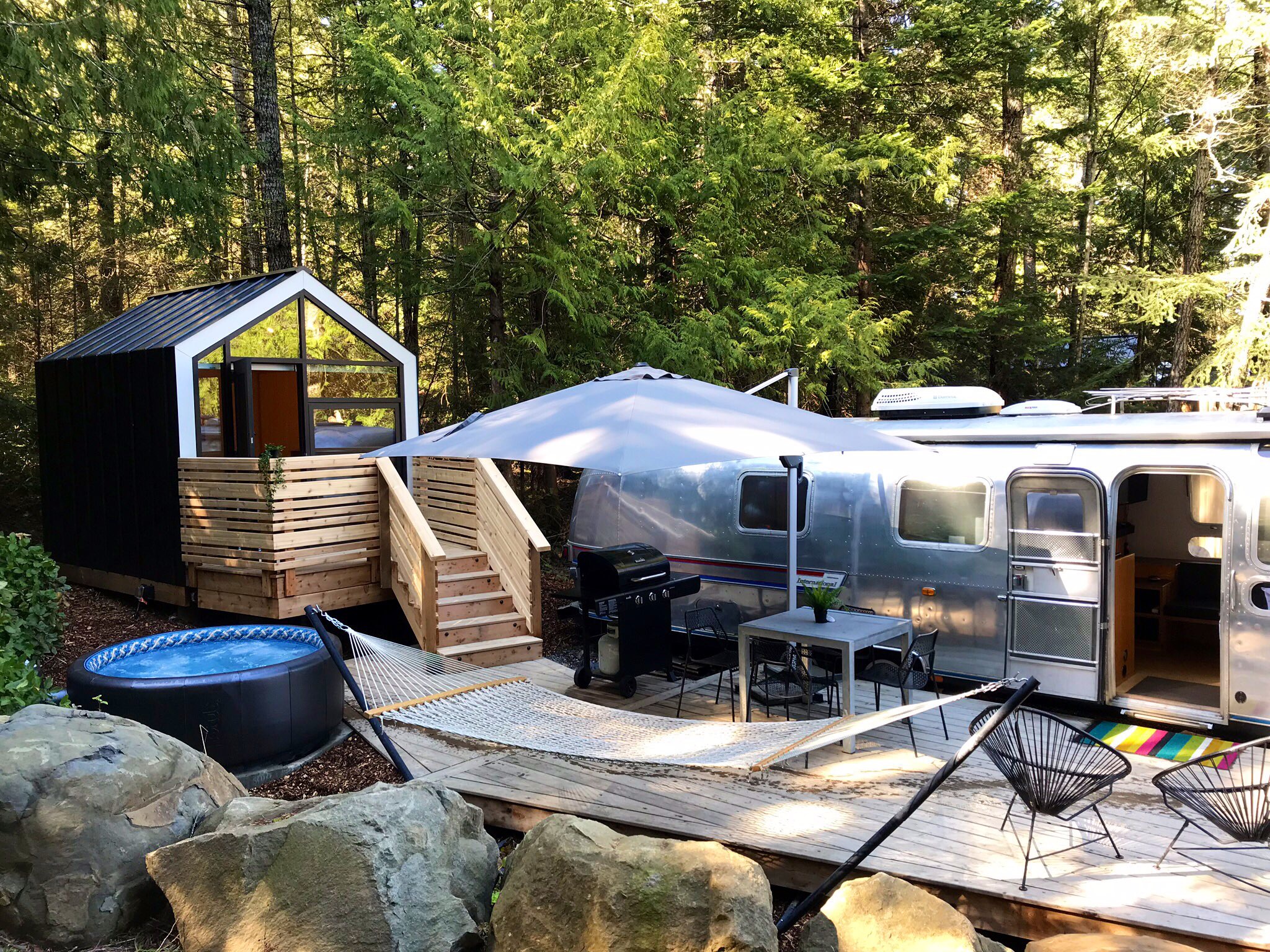 Glamping at WOODS on Pender Island, B.C. | NUVO