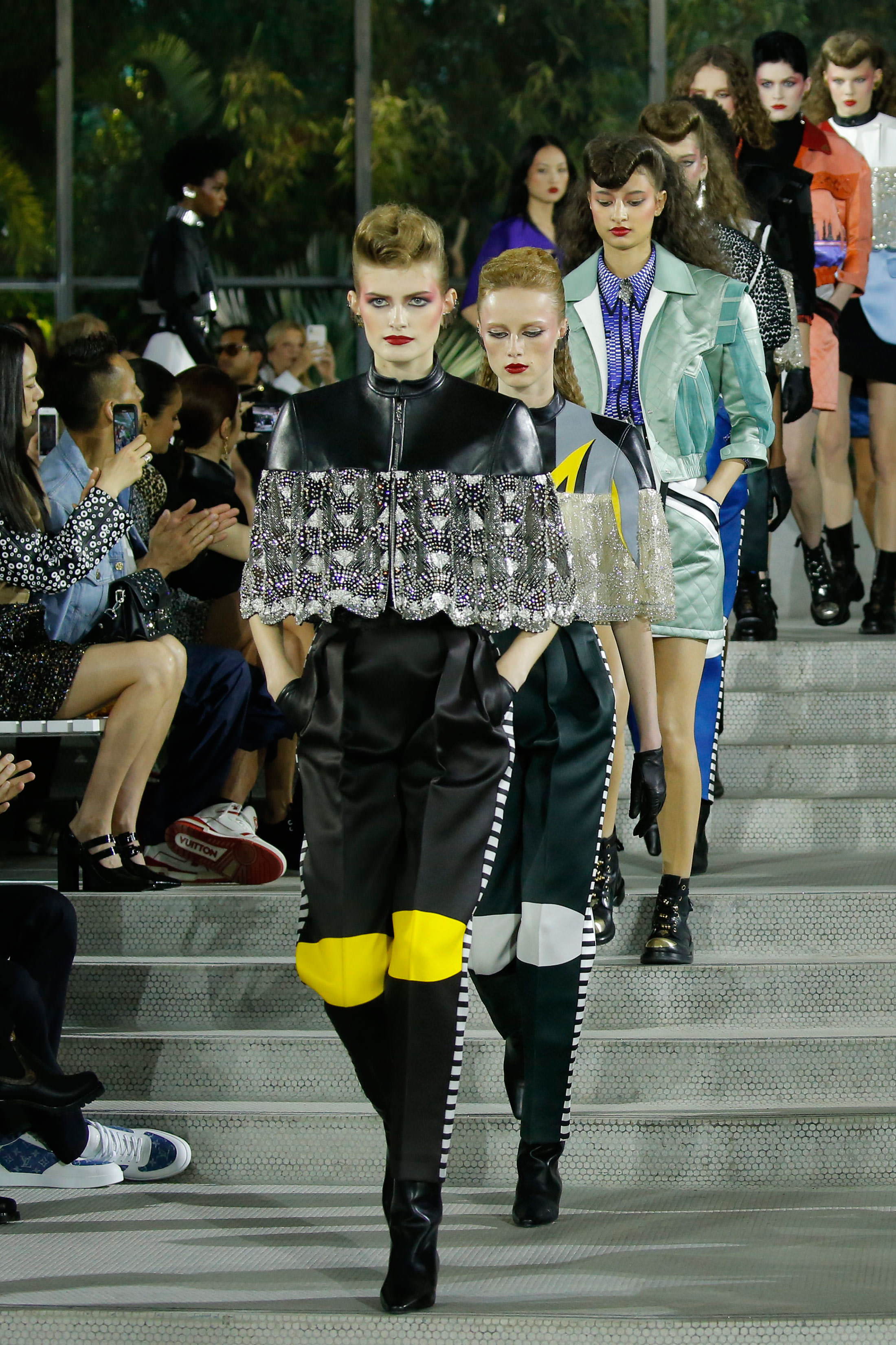 Louis Vuitton show transports guests without flight at JFK