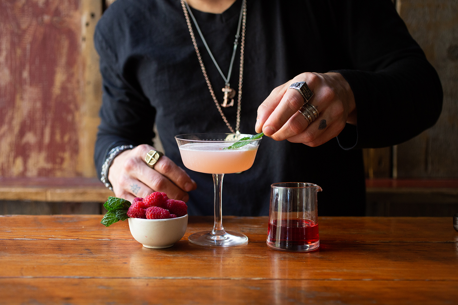  custom Träkál cocktail