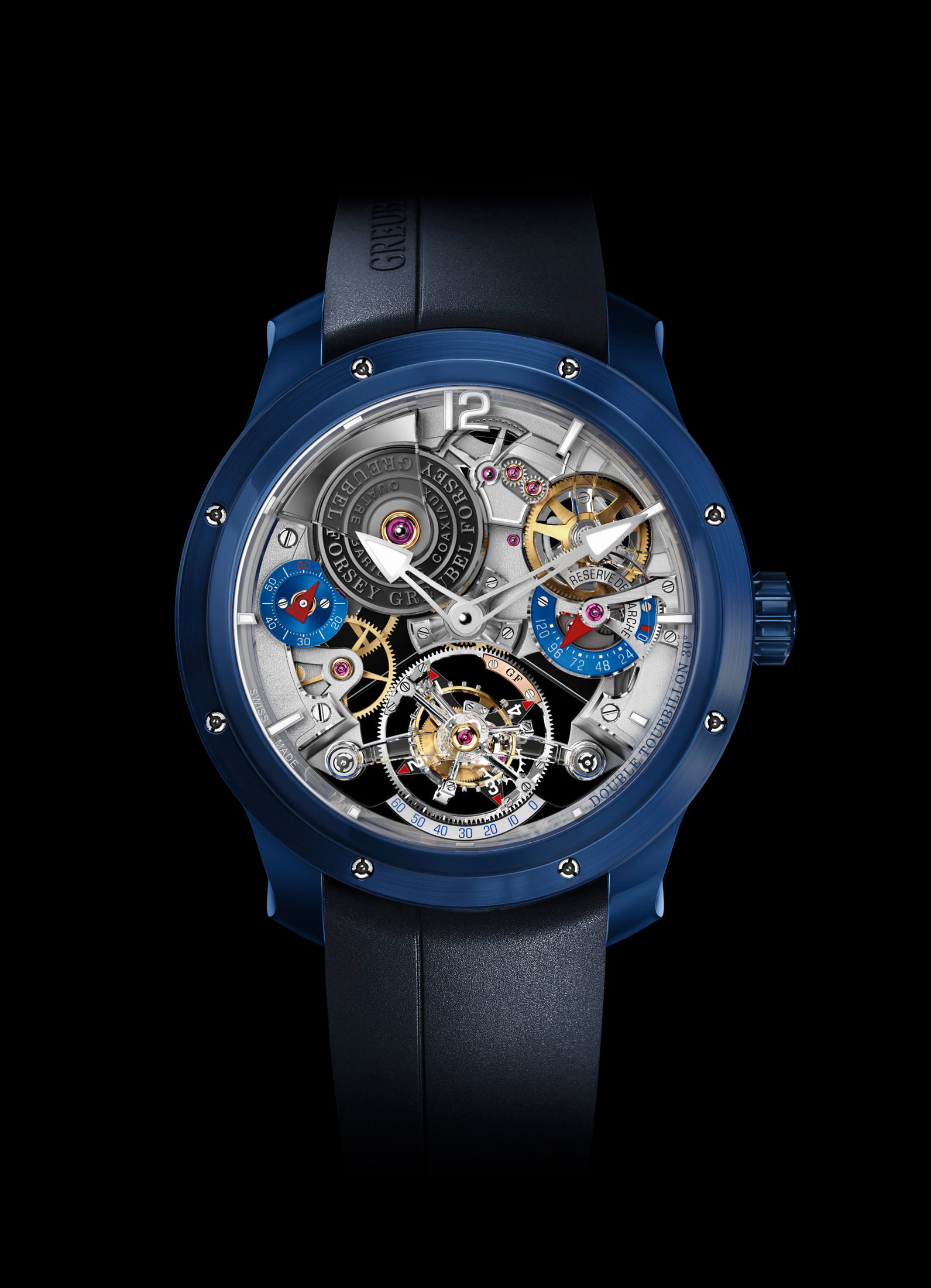 New Louis Vuitton Tambour Curve Flying Tourbillon Poinçon