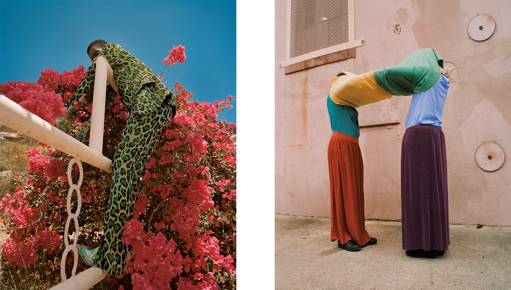 Left: Nadine Ijewere, Untitled, 2018, from The New Black Vanguard (Aperture, 2019). Right: Arielle Bobb-Willis, New Orleans, 2017; from The New Black Vanguard (Aperture 2019).