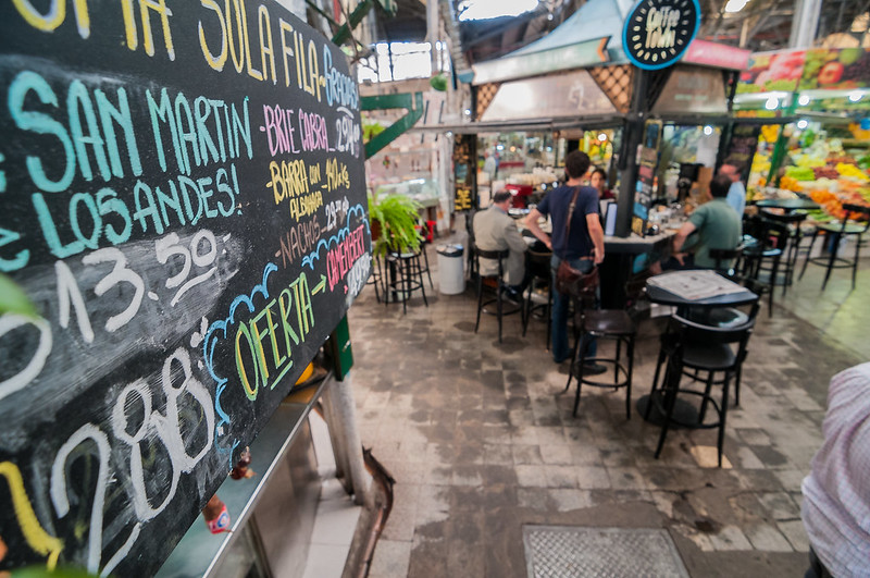 San Telmo Market is a food hall in Argentina