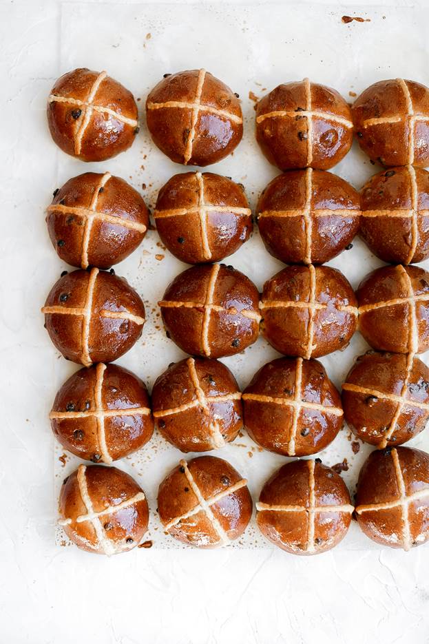 hot cross buns recipe