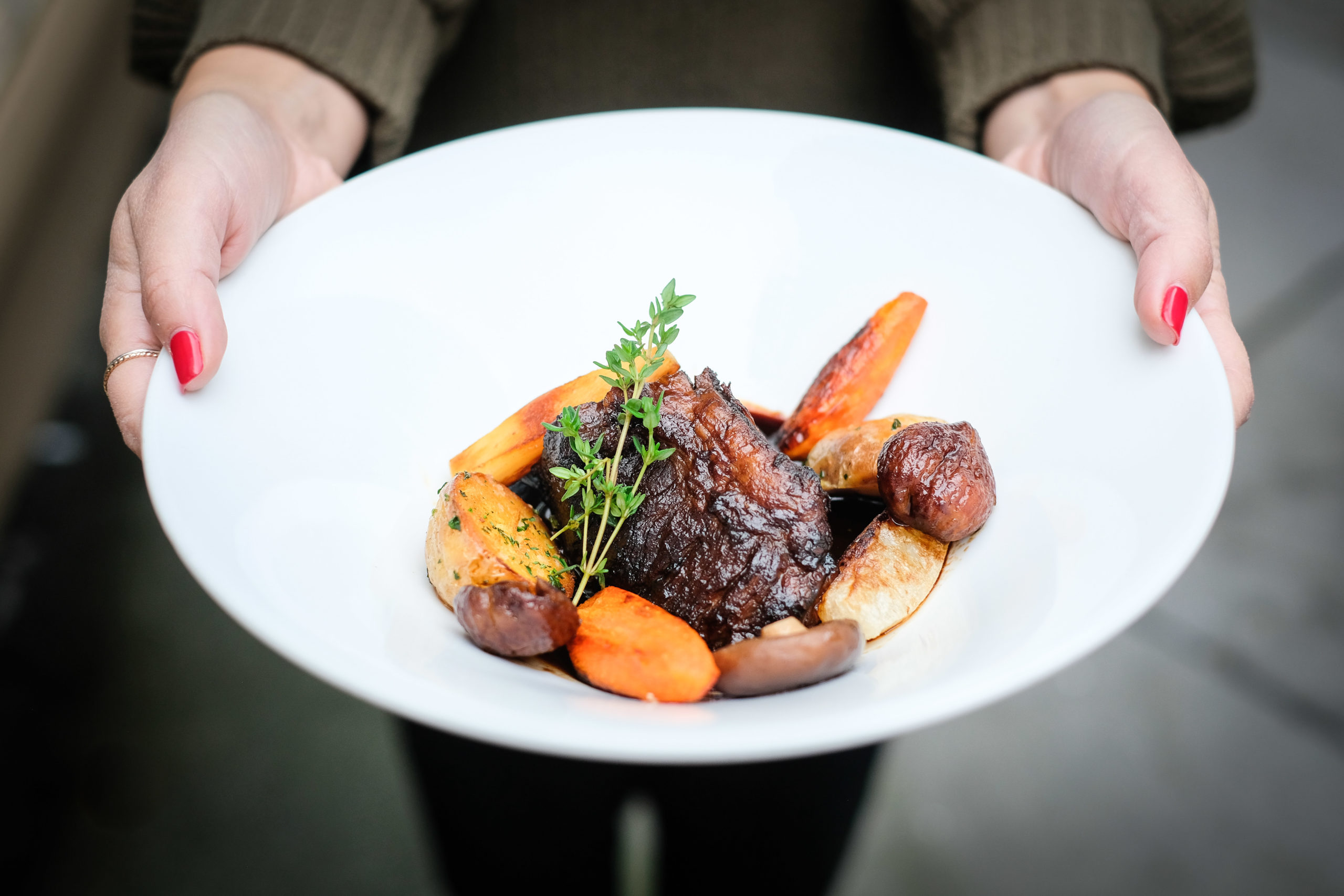 Braised Short Ribs From Gotham Steakhouse And Bar Nuvo