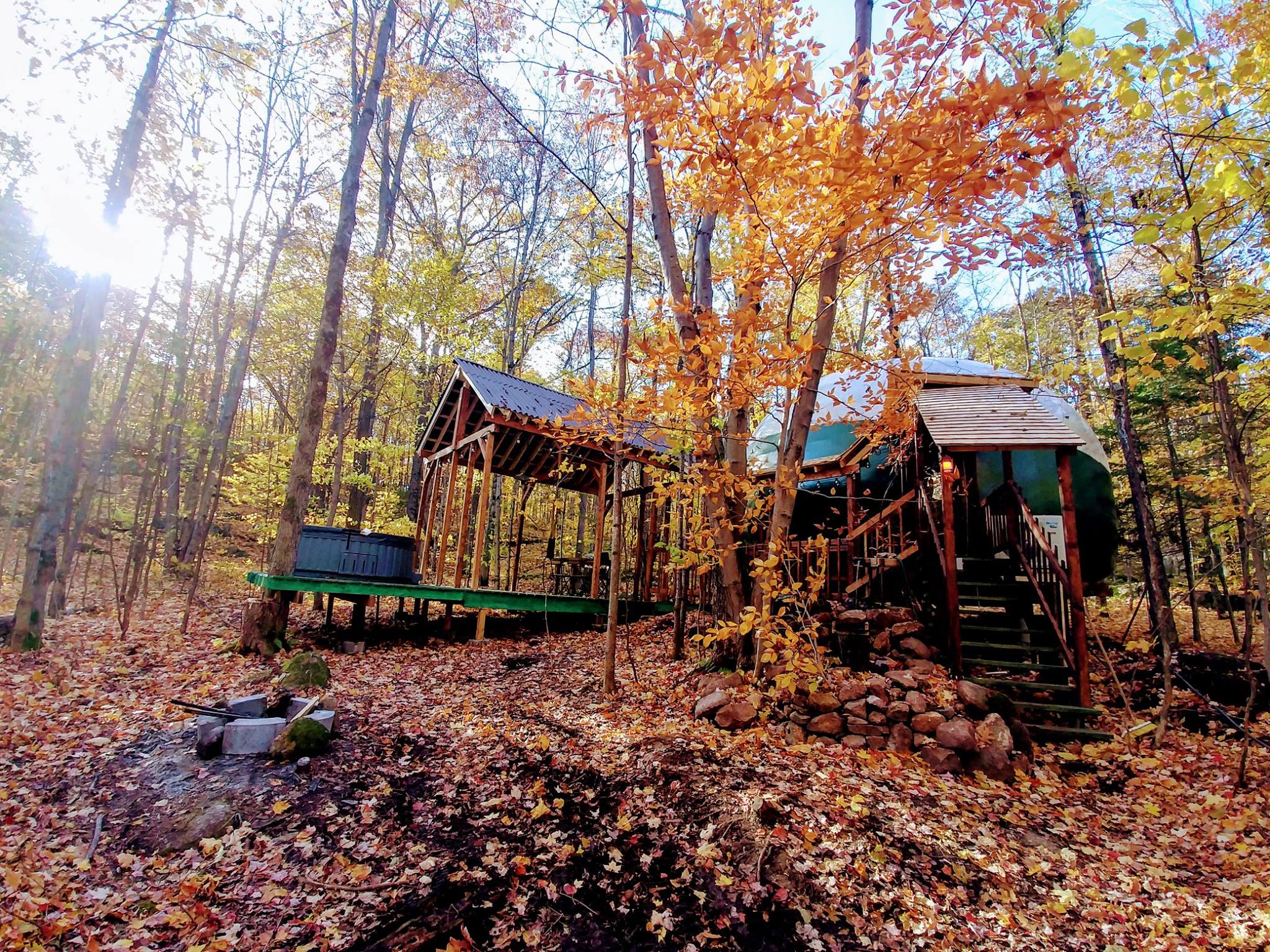 Quebec glamping