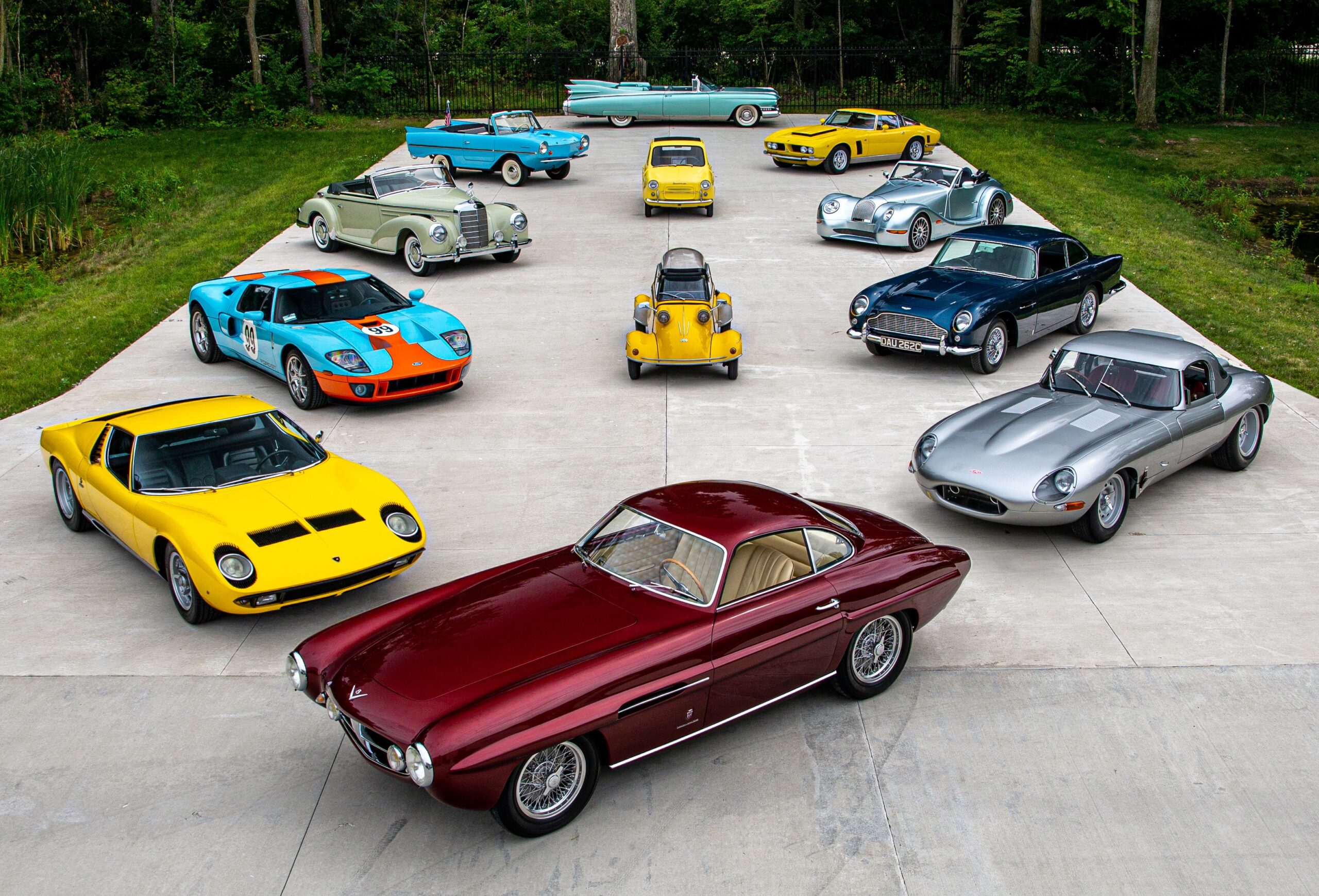 Scandal-Ridden Elkhart Collection Auction Features Rare Cars Like Wayne Gretzky's GT