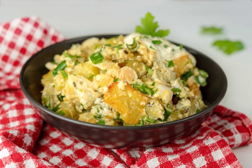 Roasted Potato Salad With Blue Cheese | NUVO