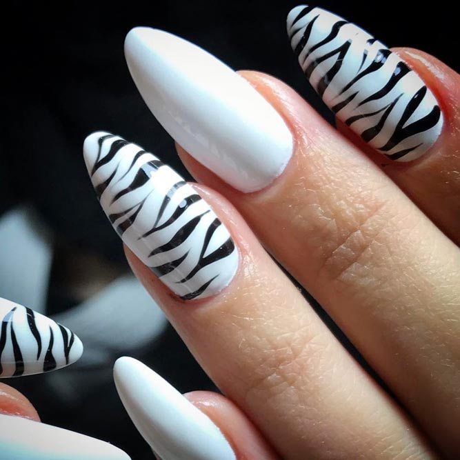 simple animal nail designs