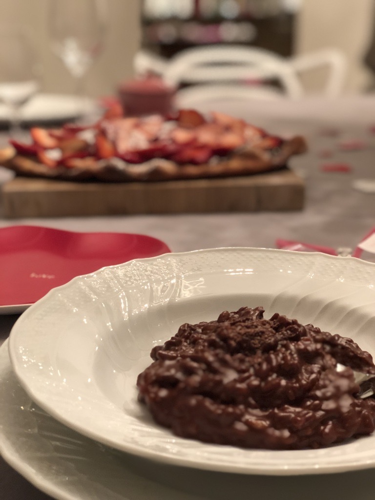 chocolate risotto