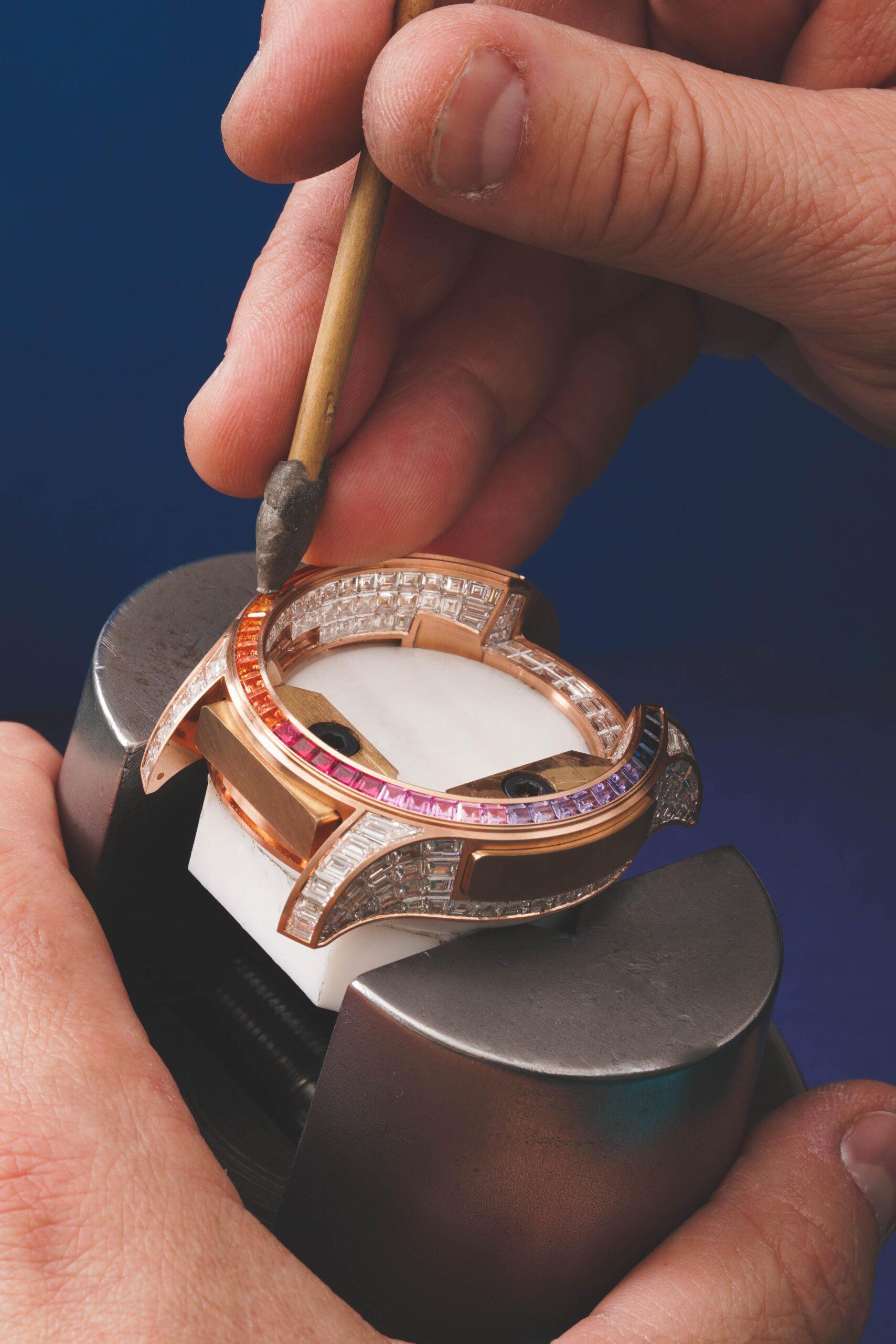 The House's Watchmaking Savoir-Faire: The J12 Diamond Tourbillon – CHANEL  Watches 