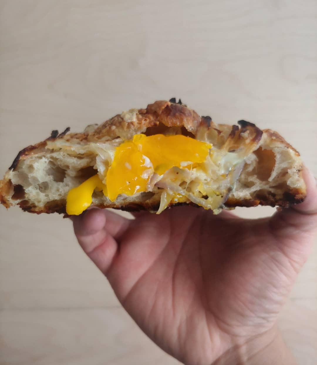 Toronto bakery egg-filled asian pastry