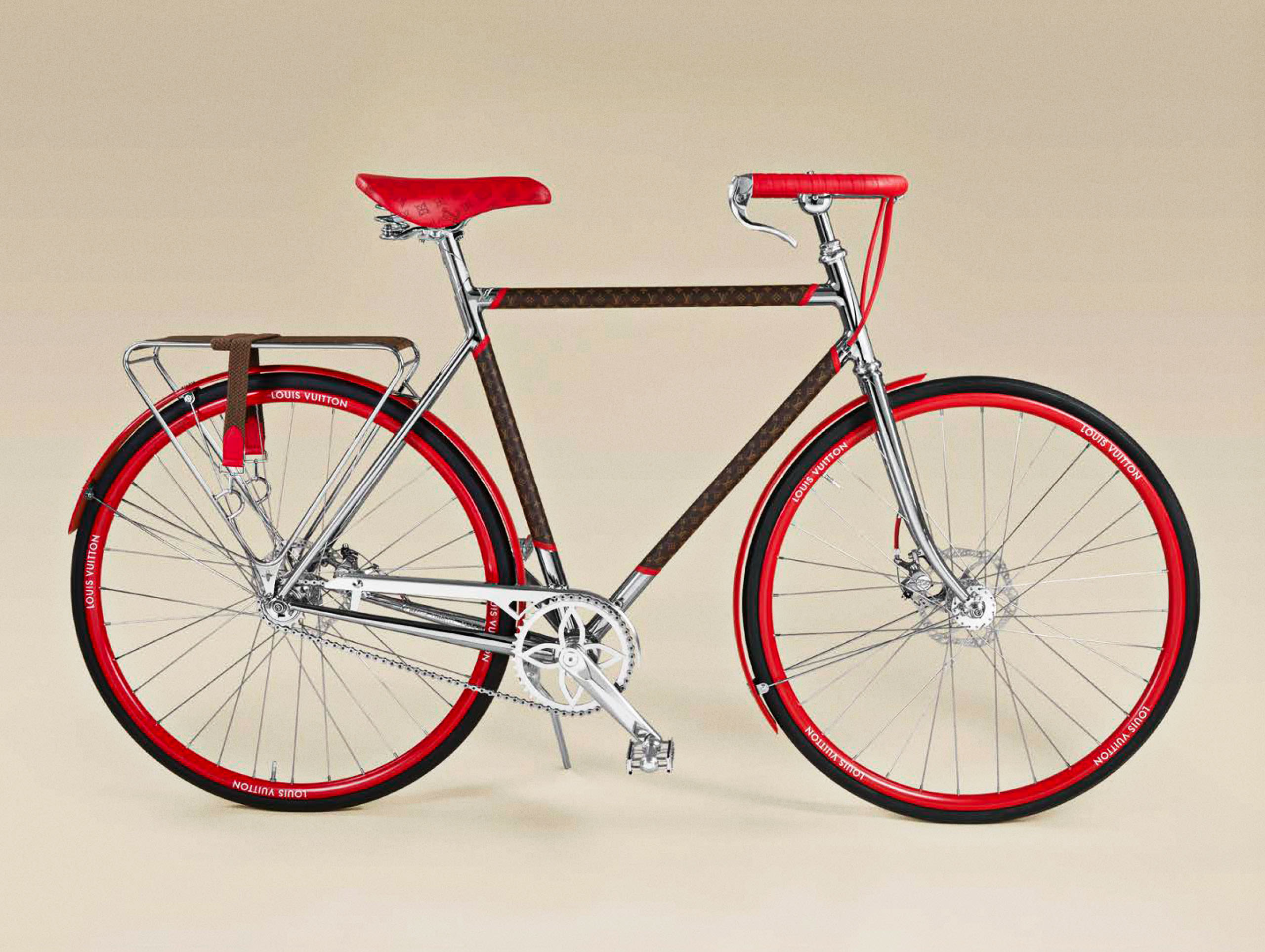 METCHA  Louis Vuitton Bike can take you to any landscape.