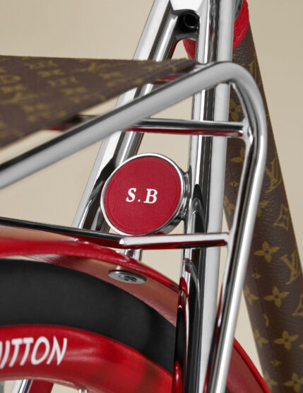 Louis Vuitton Enlists Maison TAMBOITE For a Monogram-Embossed Bike