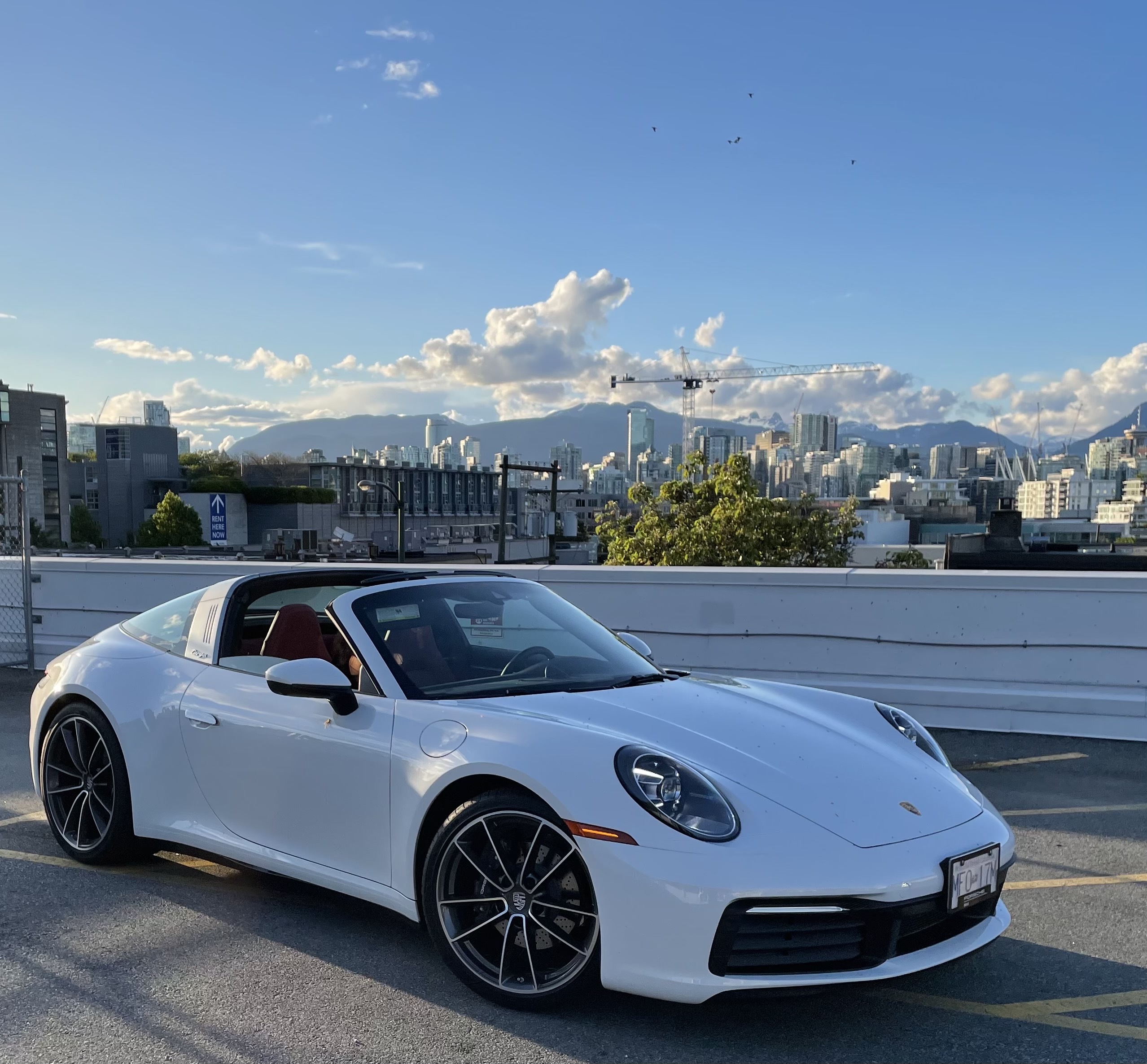 Porsche Targa in Vancouver. 