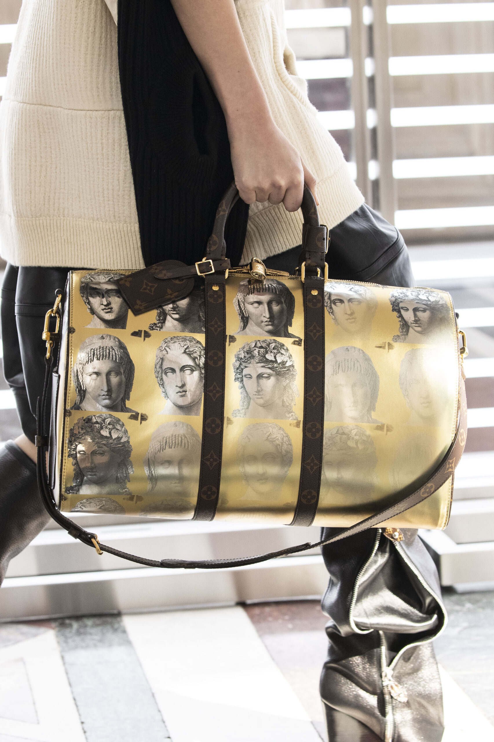 Louis Vuitton x Fornasetti Roman Statue Handbag