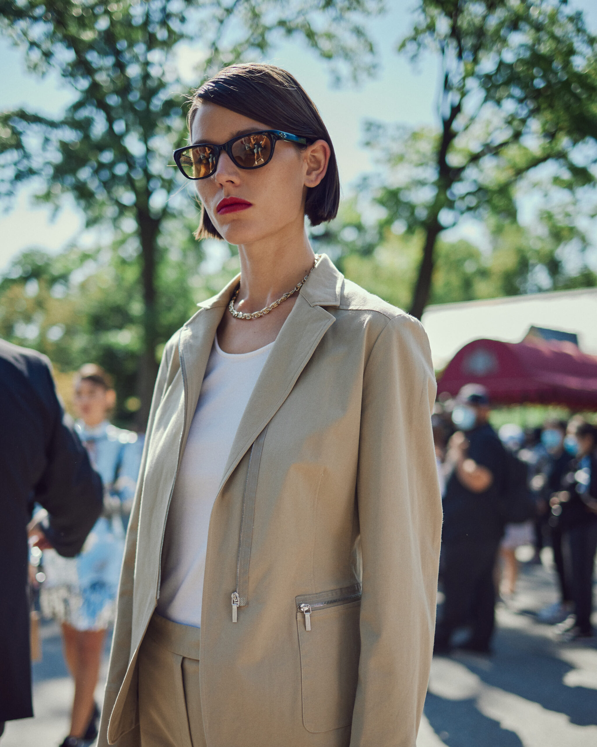 On the Street at New York Fashion Week 2021 | NUVO