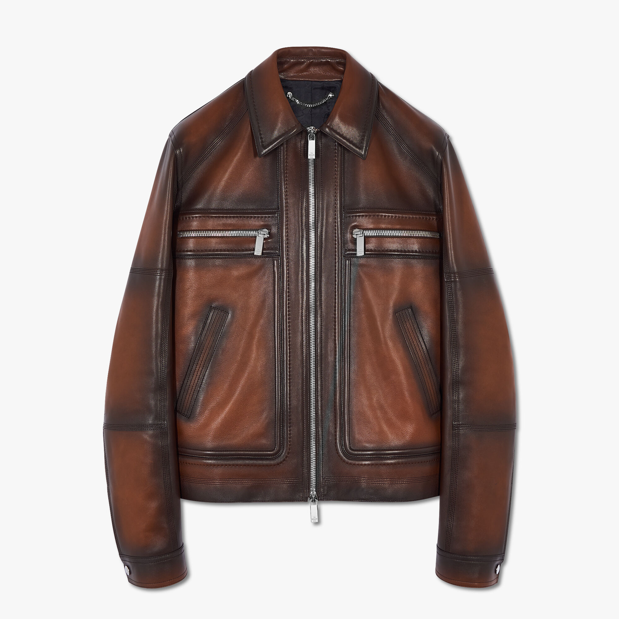 Berluti Patina Leather Blouson