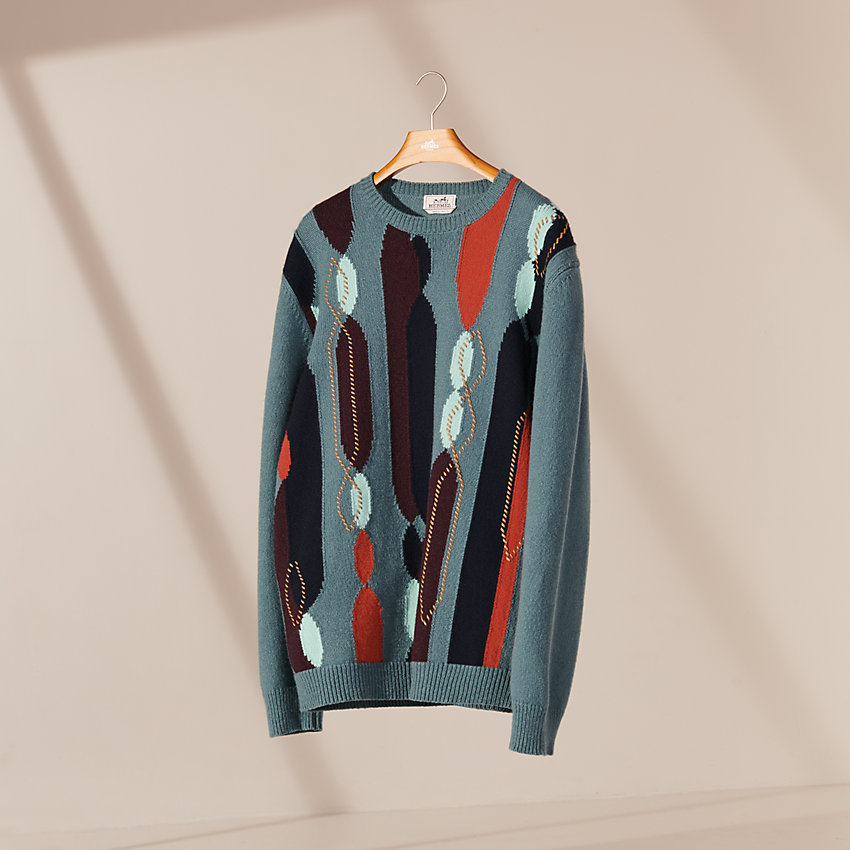 Hermès Sellerie Crewneck Sweater