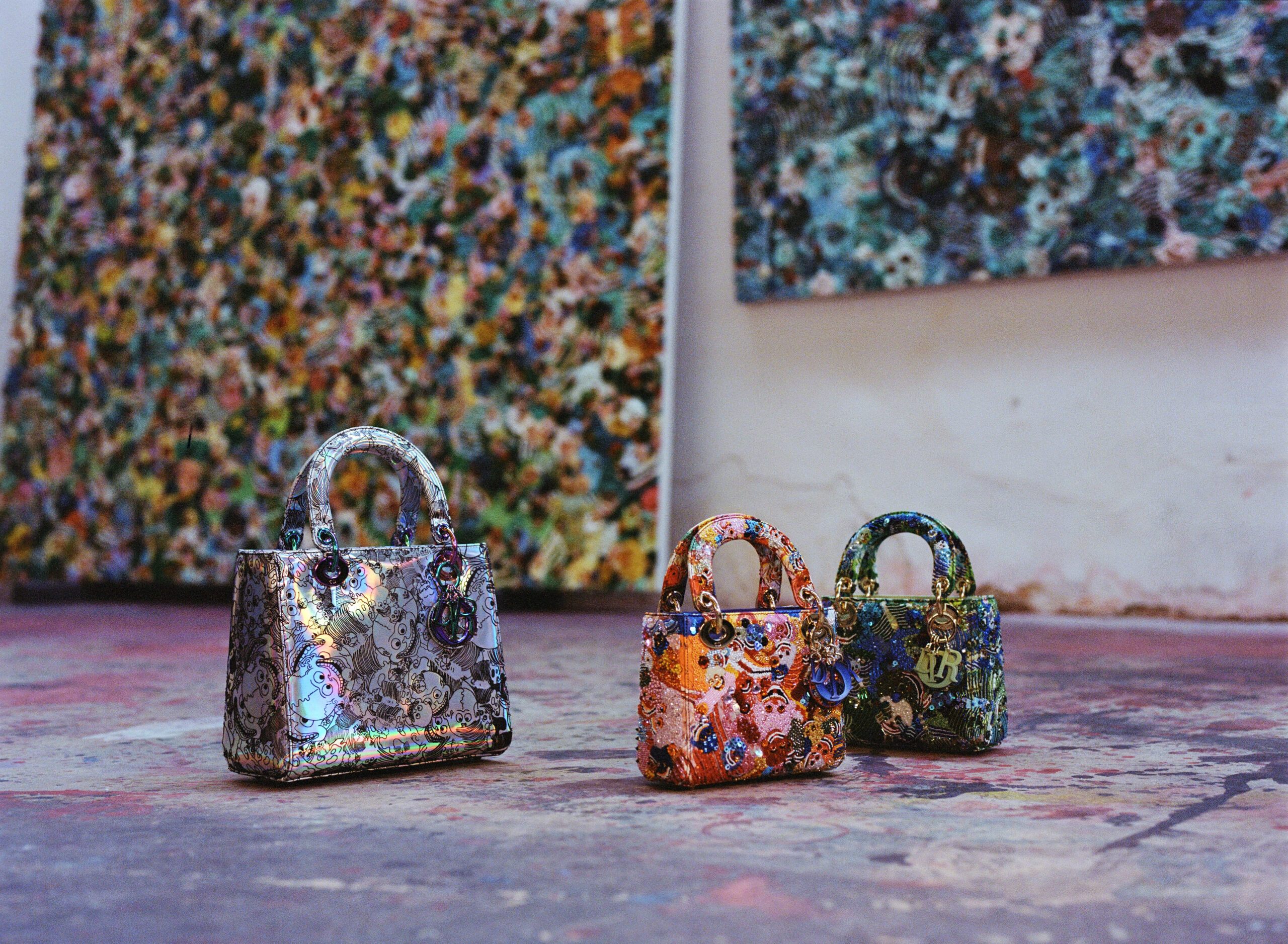 Dior Unveils Twelve Artists' Dior Lady Art Handbags For Their Sixth Edition